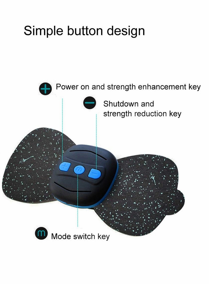 SYOSI Wireless TENS Unit Massager for Back Pain Relief, EMS Pulse Muscle Stimulator Machine, Mini Pain Relief Therapy Device for Back Neck Sciatica Arthritis Pain Management Muscle - Image 2