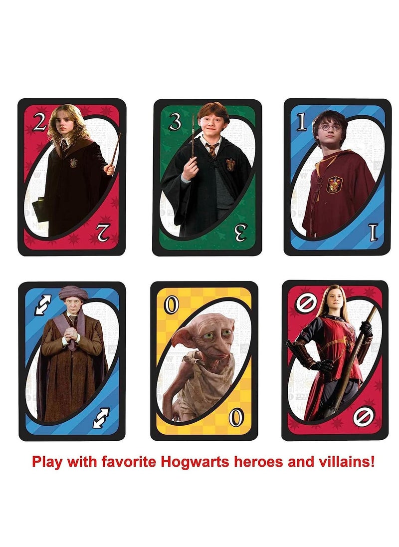 Generic - Uno Card Game W2087 with UNO Harry Potter Card Game(2Pack) - Image 1