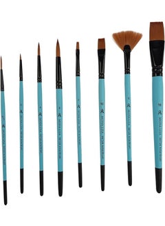 Mona Lisa Multi-Purpose Art Brush Set 8 Pcs No 29 SFSET29 