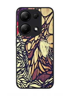 Stylizedd Rugged Black Edge Case for Xiaomi Redmi Note 13 Pro 4G / Xiaomi Poco M6 Pro 4G, Slim fit Case Thin Cover -  Wise Graffitti  - Image 1