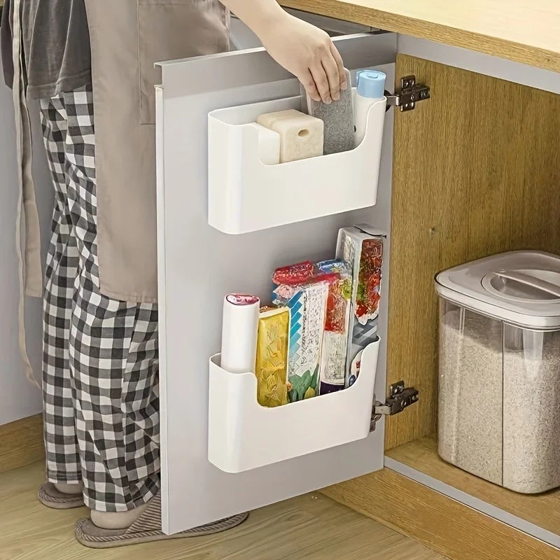 1pc Multifunctional Shelving Basket, Cosmetic Organizer And Storage Bins for Bathroom Essentials,Sundries,Suitable for Home - Image 2