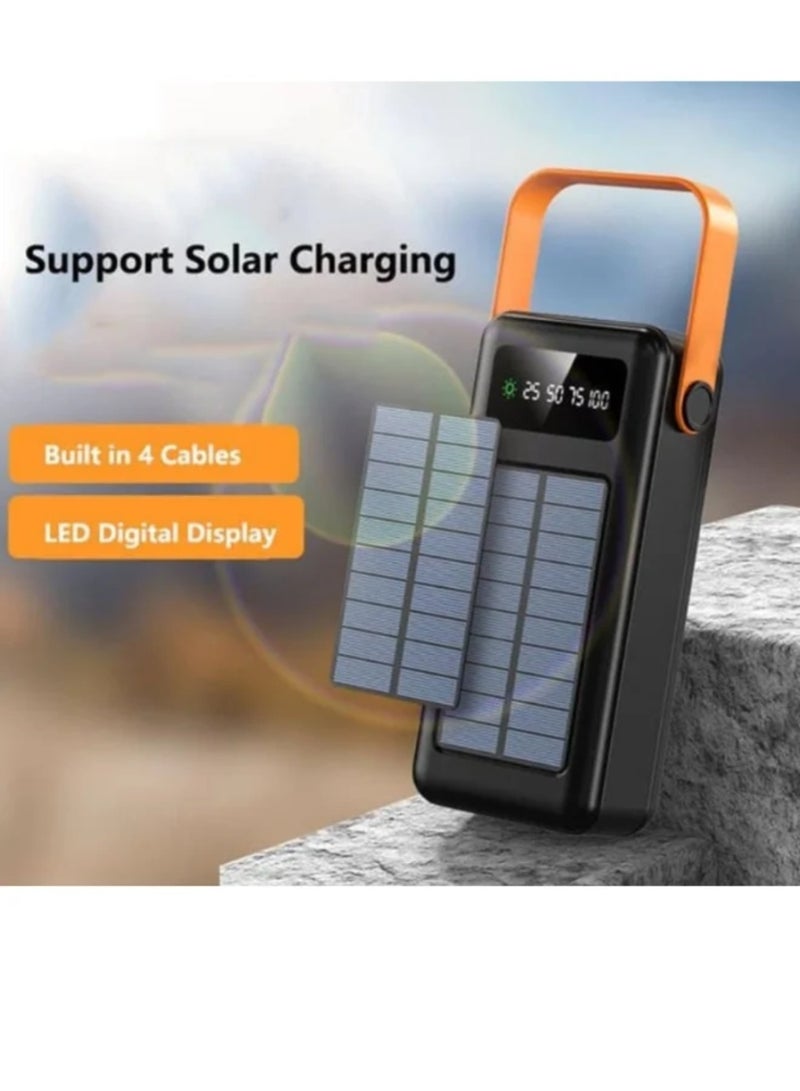 Dinex 30000mAh Solar Power Bank with LED Emergency Light - Image 3