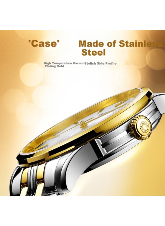 Rosdn 24k Auspicious Dragon Gold Coin Year Of The Dragon Commemorative Watch Men's Mechanical Watch Set With Real Diamonds Top Ten Men's Brands Swiss Quality Men's Watch - Image 3