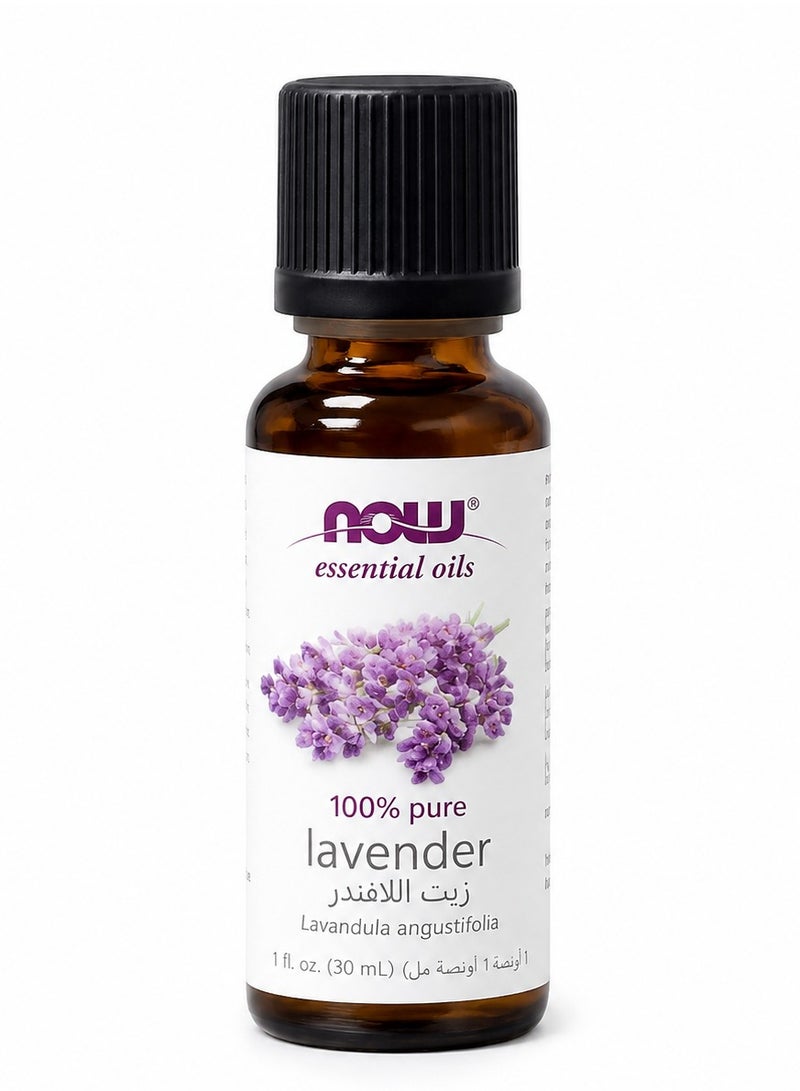 now Essential Oils 100% Pure Lavender Essential Oil – 30 ml - Image 1