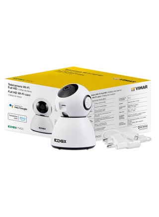 Vimar 46239.040A WiFi Motor Colour Camera Compatible with Alexa, HD Resolution 1080, Motion Sensor Functions and Notifications - pzsku/Z8125CB85F1468E1F0845Z/45/_/1727100337/f16892da-533c-4c29-87c5-724c2bba326a