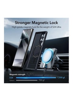 ESR ESR CLASSIC HYBRID HALOLOCK MAGSAFE GALAXY S25+ PLUS FROSTED BLACK  - Image 4