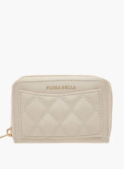 Flora Bella By Shoexpress Womens Quilted Zip Around Wallet