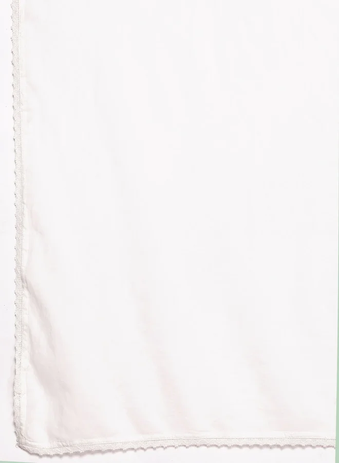 ISHIN  Women Embroidered Regular Pure Cotton Kurta With Trousers & With Dupatta for Women | Best Price UAE