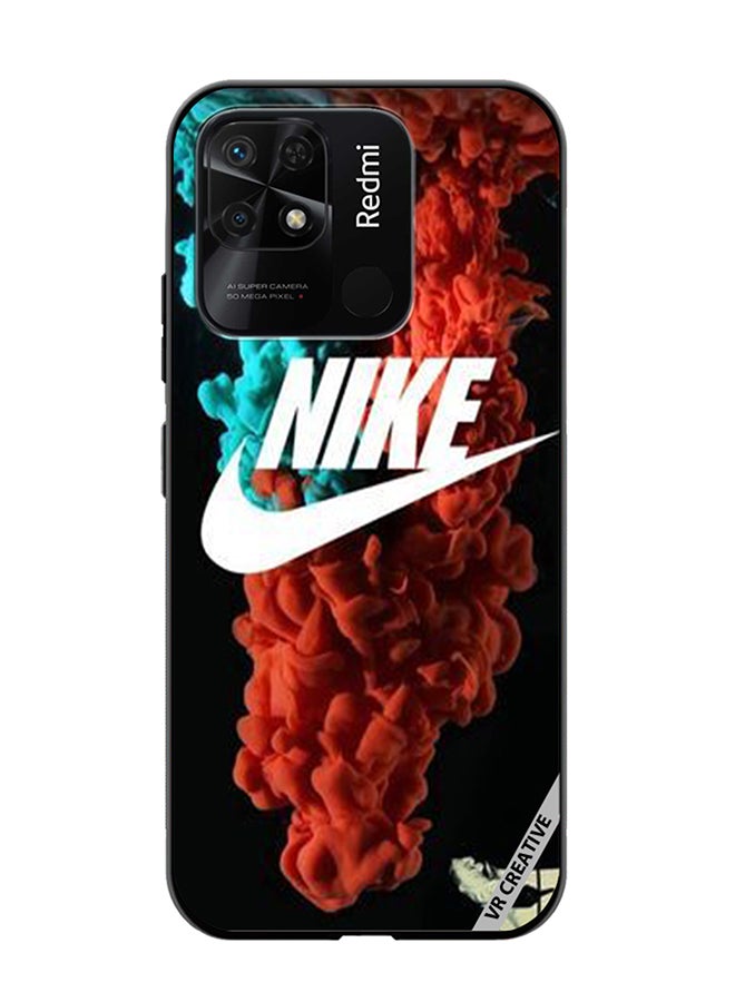 VR CREATIVE Protective Case Cover For Xiaomi Redmi 10C Nike Design Multicolour - Image 1