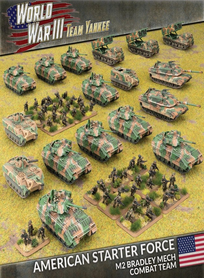Flames of War - Team Yankee - American Starter Force M2 Bradley Mech Combat Team - Image 1
