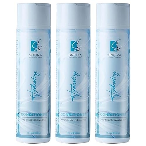 SNEIRA Hydrating Conditioner 900 ml, 72HR Hair Smoothing for Frizz Control,Helps Repair Split Ends, Bouncy Hair Full of Life, Smooth & Silky Hair For Men & Women, Silicone, Sulphate & Paraben free - Image 1