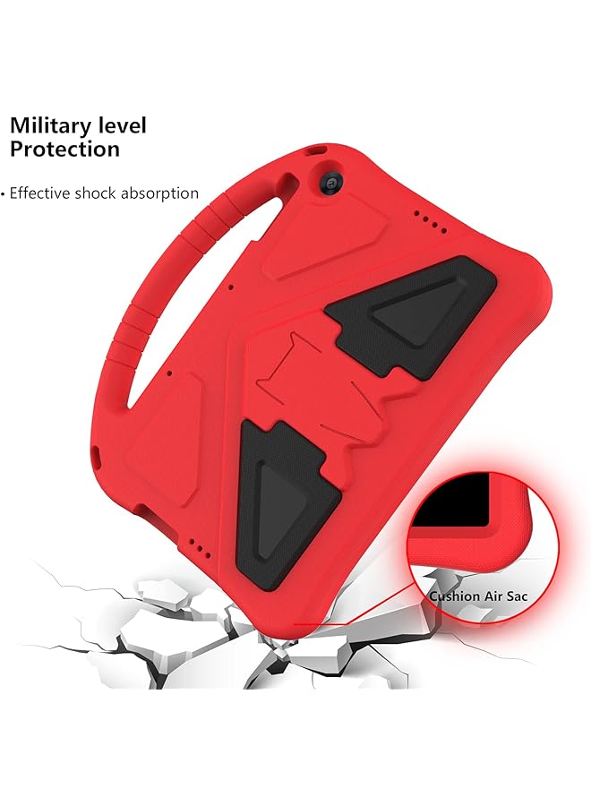 erorex Compatible With Honor Pad X8 10.1 Inch X8 Lite 9.7 Inch 2022 Case Kids Shockproof Handle Stand Tablet Cover Case For Honor Pad X8 X8 Lite Red  - Image 5