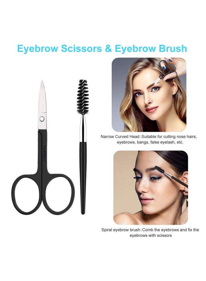 UUBAAR Tweezers, [6+1 PCS] Tweezer Kit, Professional Tweezers Set, Eyebrow Tweezers, Tweezers for Women Facial Hair, Men Women Eyebrow Tweezer Set, Tweezers for Wig Plucking, Ingrown Hair Removal, Splinter - Image 4