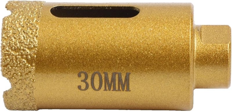 30mm Diamond Coated Core Drill Bit for Granite Marble Concrete Tile Glass Dry Drilling - Image 2