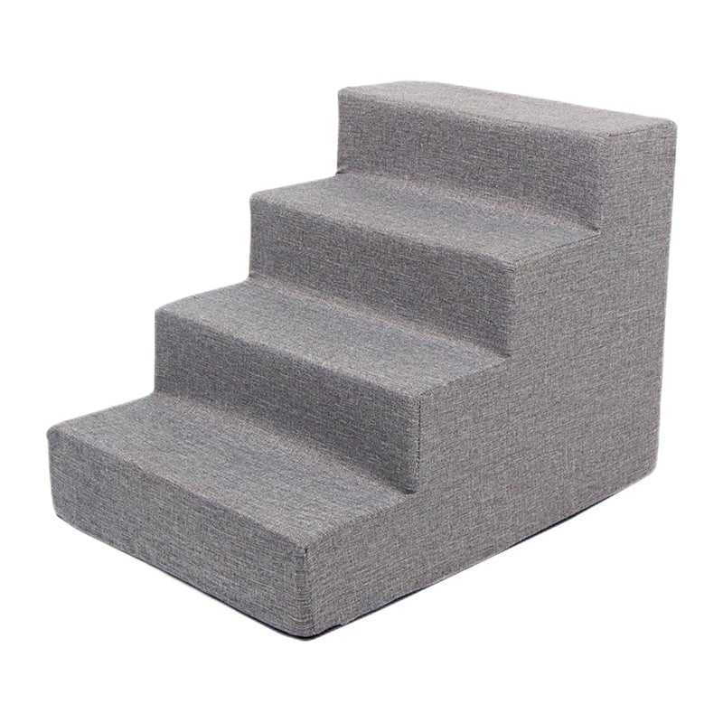 BNF ® Pet Cat Stairs Dog Ramp Steps Portable Puppy Climbing Ladder Non Slip Ramps 4 Steps 40X54X36.5Cm - Image 1