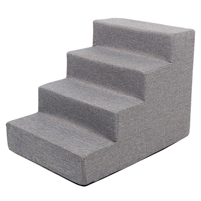 BNF ® Pet Cat Stairs Dog Ramp Steps Portable Puppy Climbing Ladder Non Slip Ramps 4 Steps 40X54X36.5Cm - Image 2