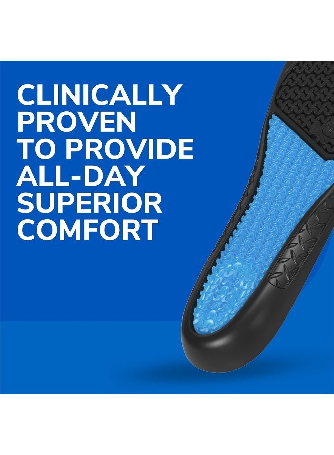 Dr. Scholl's Dr. Scholl's Work Massaging Gel, Advanced Insoles for Shoe Inserts, Standard, For Men, 1 Pair  - Image 3