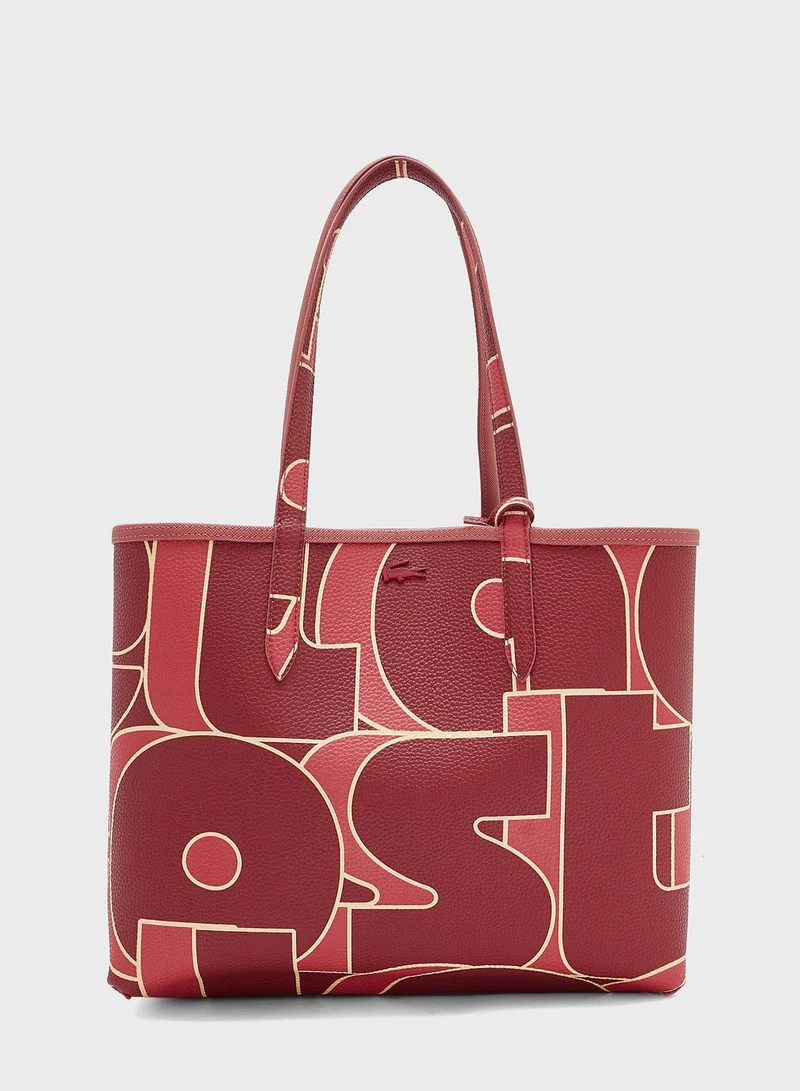 LACOSTE Top Handle Tote