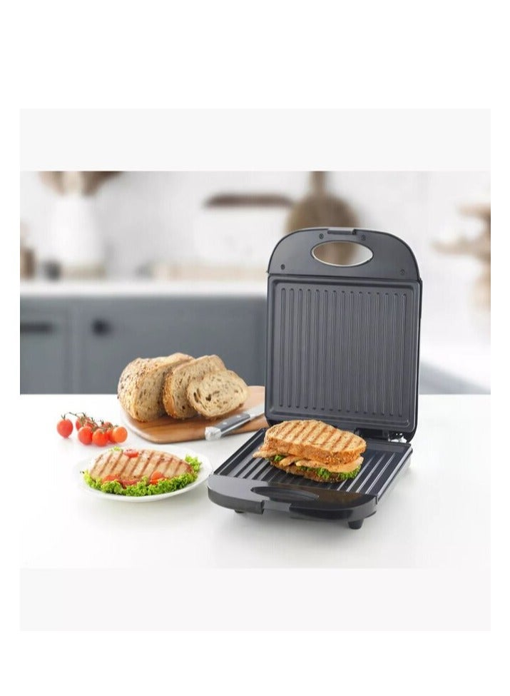DISNIE Disnie Grill Maker with Non-Stick Plate, Handle Lock, Overheat Protection, Power On/Off Indicator, Grill Plate, Sandwich Maker, Panini Maker  - Image 3