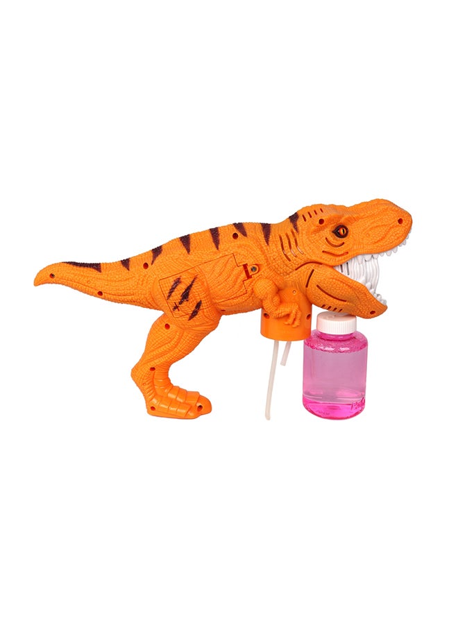 Galaxy Bubbles Dino Bubble T Rex Machine With 5 Blower, With Light And Music  - Image 5