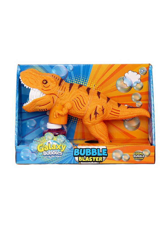 Galaxy Bubbles Dino Bubble T Rex Machine With 5 Blower, With Light And Music  - Image 2