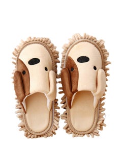 Y&D Unisex Multifunction Cleaning Slippers, Slippers Floor Mop Dust, Detachable Mopping Shoes House Microfiber Sole, for Reusable Kitchens Bathroom Living Room Floor(1 Pair)  - Image 1