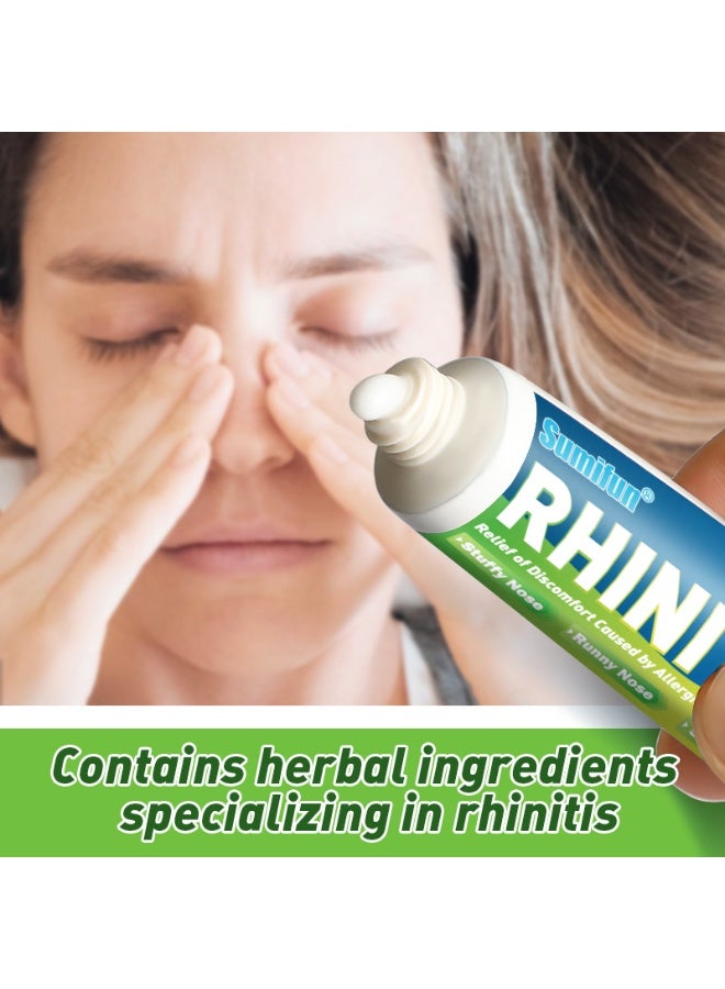 سوميفون كريم سومي فن لعلاج التهاب الأنف، كريم لعلاج جفاف الأنف وحكة الأنف واحتقان الأنف، 20 جرام K10074 - Image 2