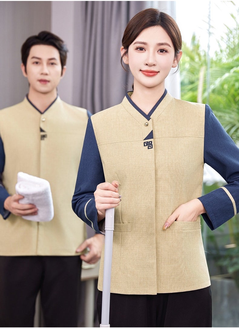 KUYING New Summer Cleaner Work Clothes  - Image 4