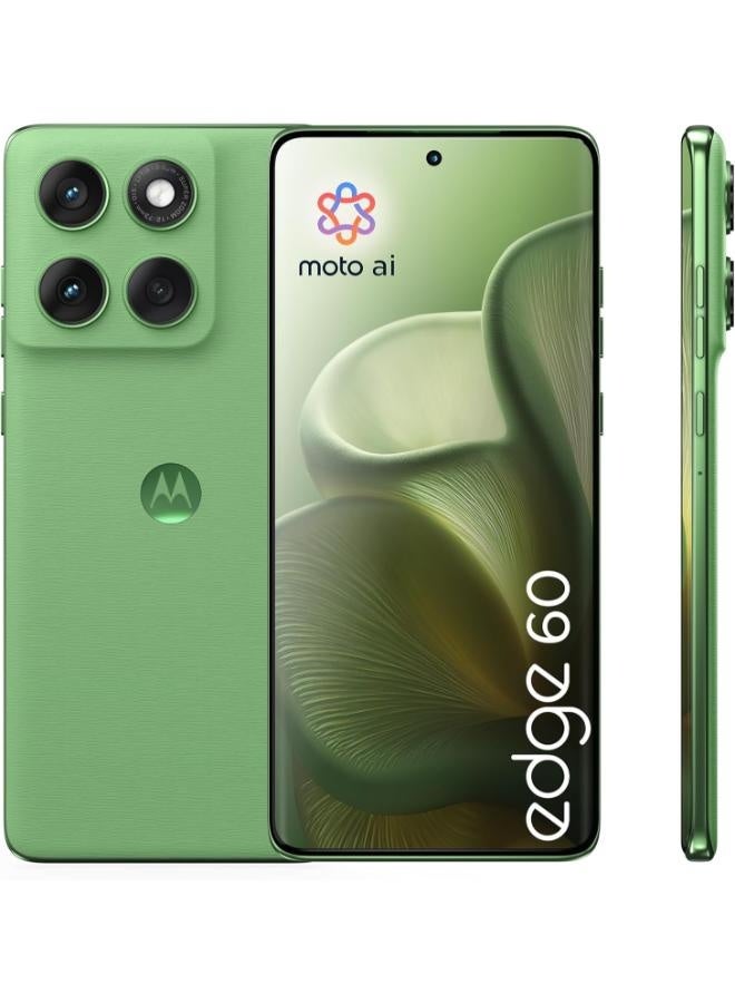 Motorola Edge 60 Dual SIM Shamrock Green 12GB RAM 512GB 5G- Middle East Version - Image 3