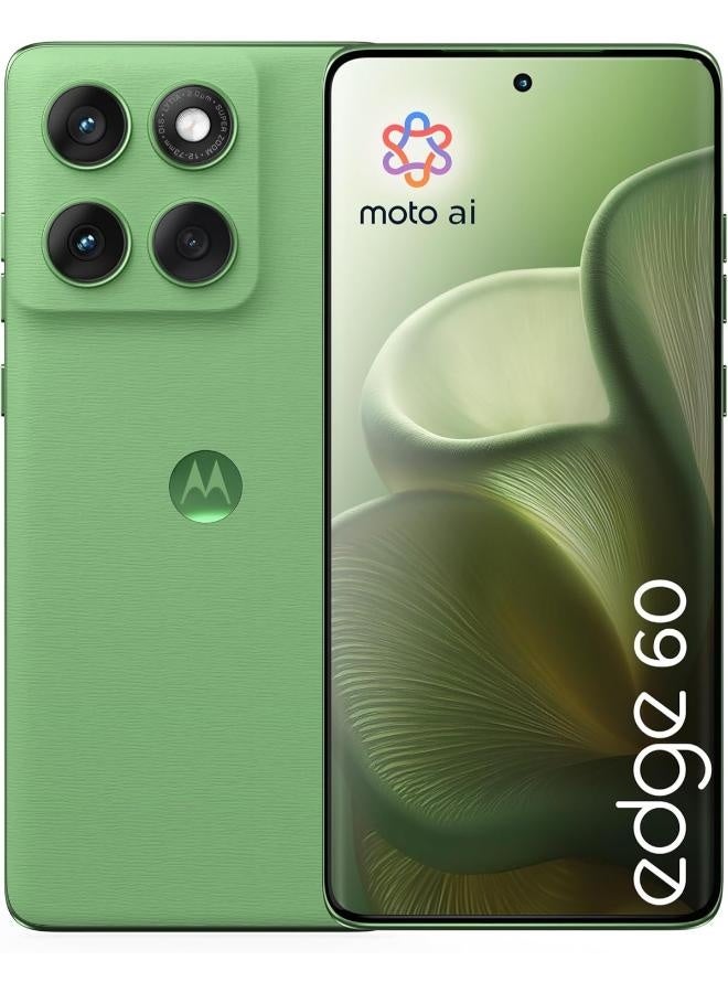 Motorola Edge 60 Dual SIM Shamrock Green 12GB RAM 512GB 5G- Middle East Version - Image 2