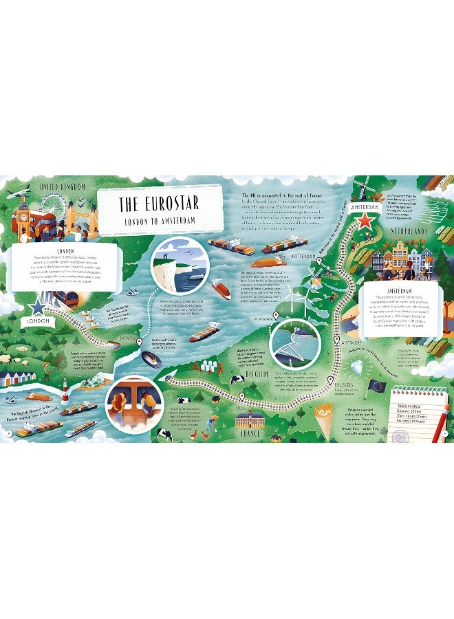 Macmillan Children's Books Epic Adventures: Explore the World in 12 Amazing Train Journeys