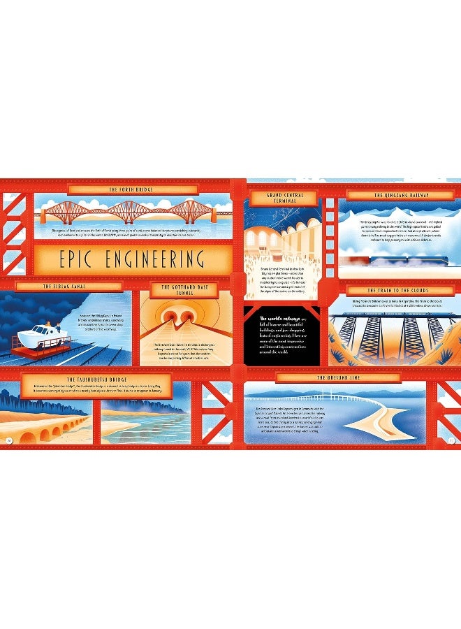 Macmillan Children's Books Epic Adventures: Explore the World in 12 Amazing Train Journeys