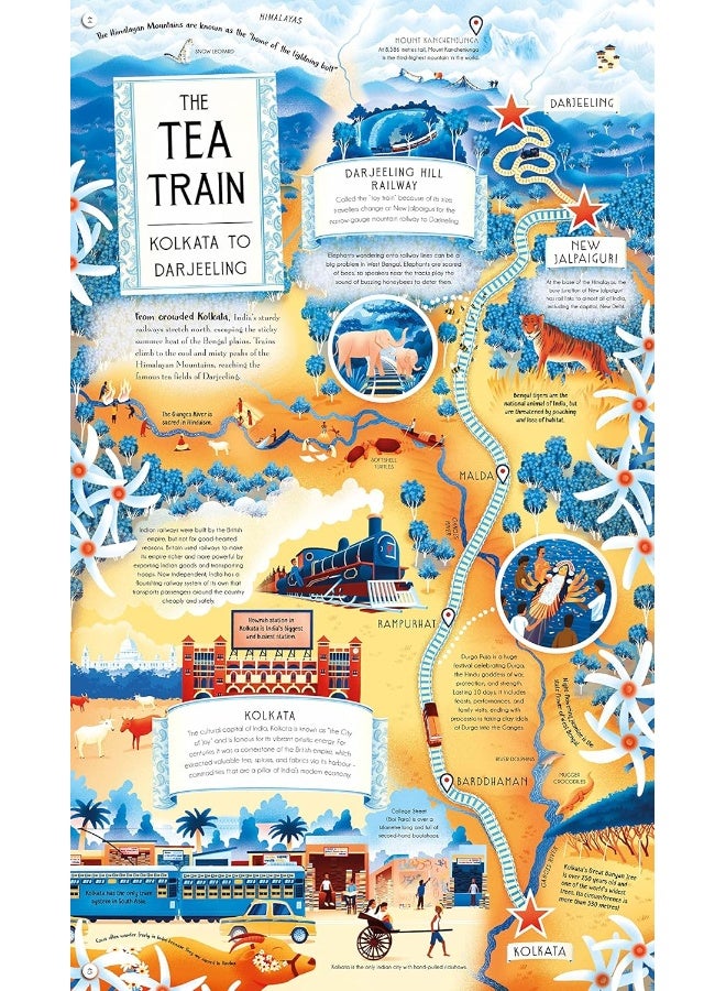 Macmillan Children's Books Epic Adventures: Explore the World in 12 Amazing Train Journeys