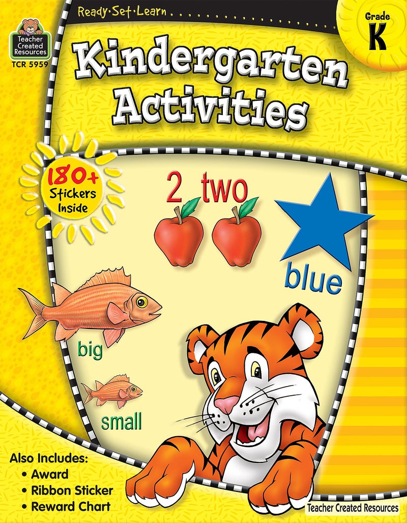 Teacher Created Resources Readyâ€¢Setâ€¢Learn: Kindergarten Activities from Teacher Created Resources