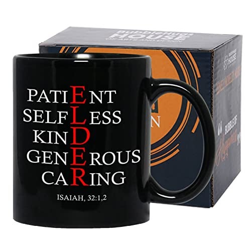 Bubble Hugs Jehovah Witness Coffee Mug 11 oz Black, Christian Religious Elders Grandma Grandpa - Image 1