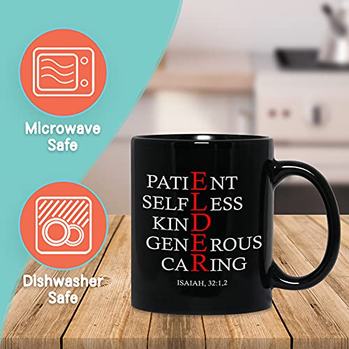 Bubble Hugs Jehovah Witness Coffee Mug 11 oz Black, Christian Religious Elders Grandma Grandpa - Image 2