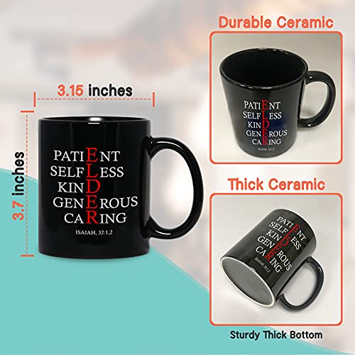 Bubble Hugs Jehovah Witness Coffee Mug 11 oz Black, Christian Religious Elders Grandma Grandpa - Image 4
