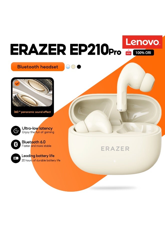 ERAZER earbud wireless EP210 Pro noise cancelling earbuds gaming in ear earphone bluetooth 6.0 with mic - Image 1