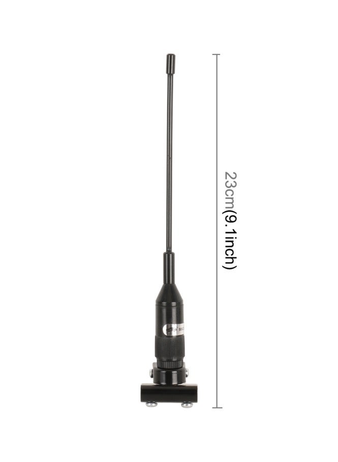 PS-24 Universal Car Mini Decoration Extensile Aerial Clip Side Car Modified To Remove Static Electricity Aerial, Length: 23cm - Black, Length: 23cm - Image 2