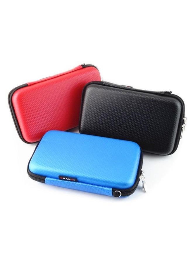 BURAQ GH1302 EVA Hard Shell Hard Drive Bag Digital Storage Bag(Red)  - Image 3