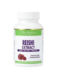 Paradise Herbs Paradise Herbs, Reishi Extract, 400 mg, 60 Vegetarian Capsules  - Image 1