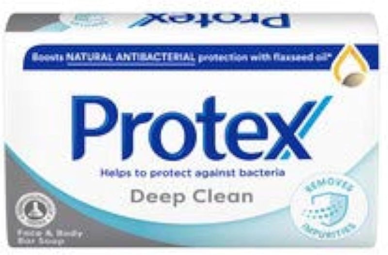 PROTEX Deep Clean Face Body Bar Soap Antibacterialn Tuh Mdlo 900 g