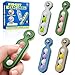 SMALL FISH Fidget Toys Adults Anxiety Relief 4 Pack Fidget Clicker Toys Sensory Toys for Autism Kids Calming ADHD Tools Desk Fidgets for Classroom Cool Office Gadgets Gifts for Teen Women Men - Image 2