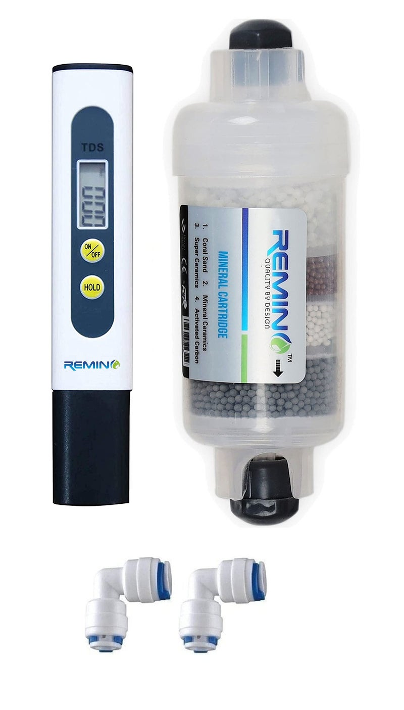 Remino Mineral Cartridge for All type of RO water purifier with TDS meter (04 inch) - Image 4