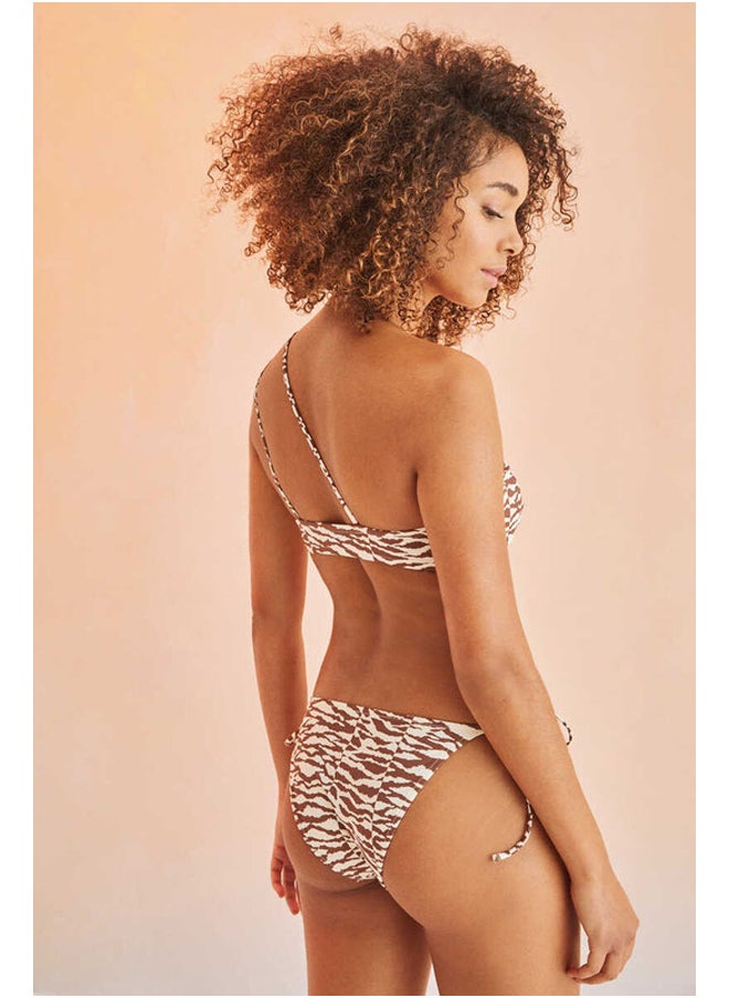 women'secret - Wide printed bikini bottom - Image 1