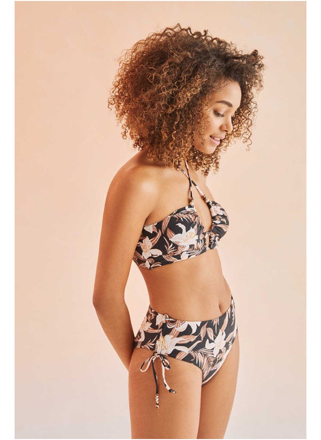 women'secret - Wide printed bikini bottom - Image 1