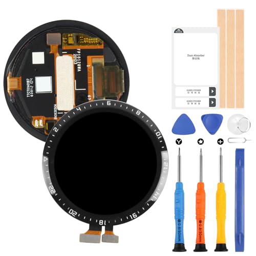 ARSSLY Screen Replacement for Huawei Watch GT2 LTN-B19 DAN-B19 SmartWatch LCD Display Touch Screen Digitizer Full Assembly with Repair Tools (46mm) (Dark Grey Without Frame) - Image 1