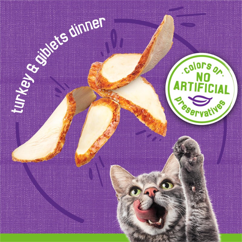 Friskies Purina Friskies Wet Cat Food Pate Turkey and Giblets Dinner - (Pack of 24) 5.5 oz. Cans - Image 4