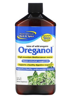 North American Herb & Spice Oreganol Juice of Wild Oregano 12 fl oz (355 ml) 