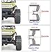 hobbysoul Adjustable Offset 10 Beadlock Wheels Rims RC 10 Wheels 205gRim for RC 118 TRX4M Axial SCX24 90081 Other 124 Micro Crawler 4Pack - Image 4